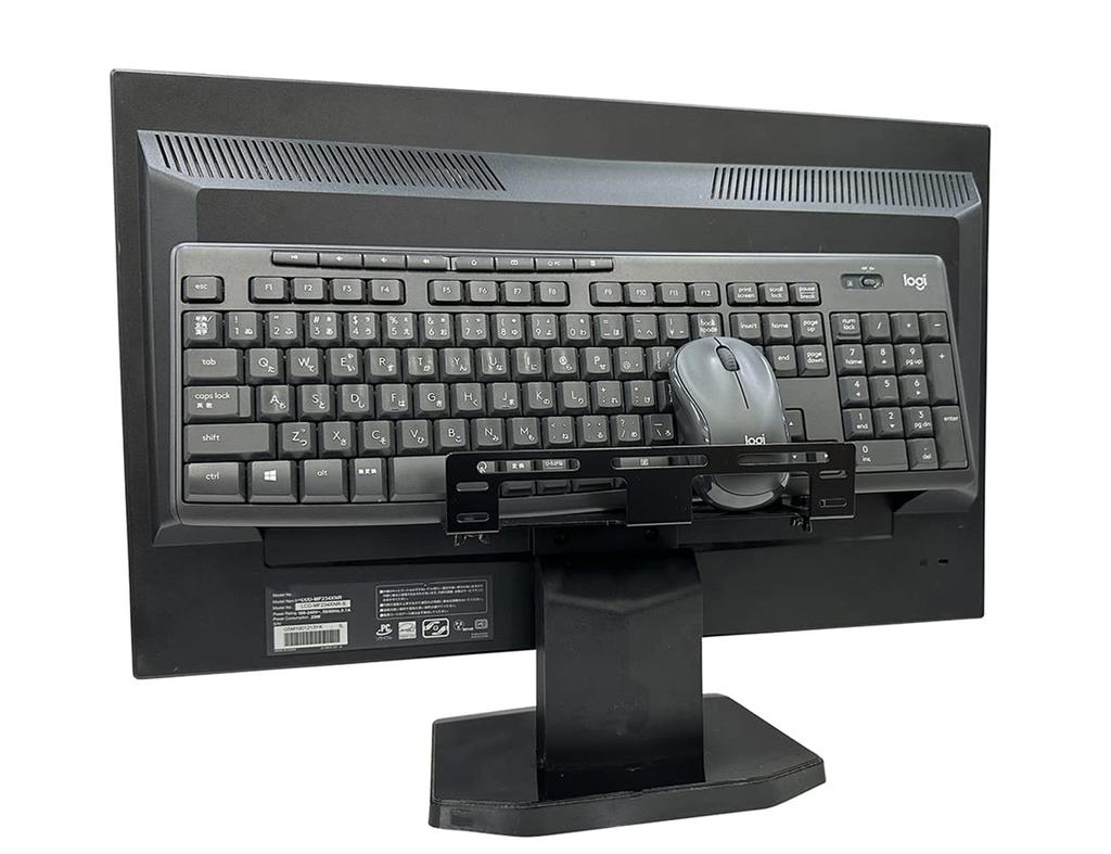 Nagao Seisakusho Monitor Arm VESA Compatible HDD PC Cable Tap Rear Storage Holder 200 NB-VESAHOLD200