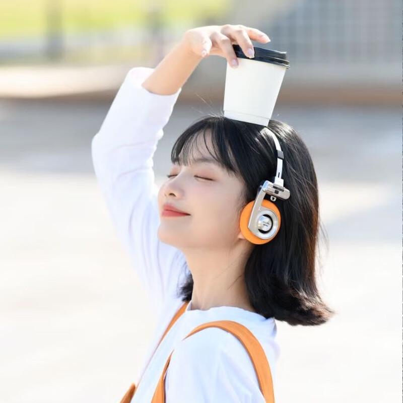 Беспроводные Bluetooth-наушники WHATPLUS Retro 3 с гальваническим покрытием