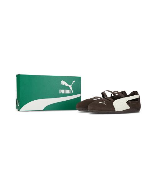 Puma Speedcat Ballet Замша - Темный Шоколад:Теплый белый 406758-02