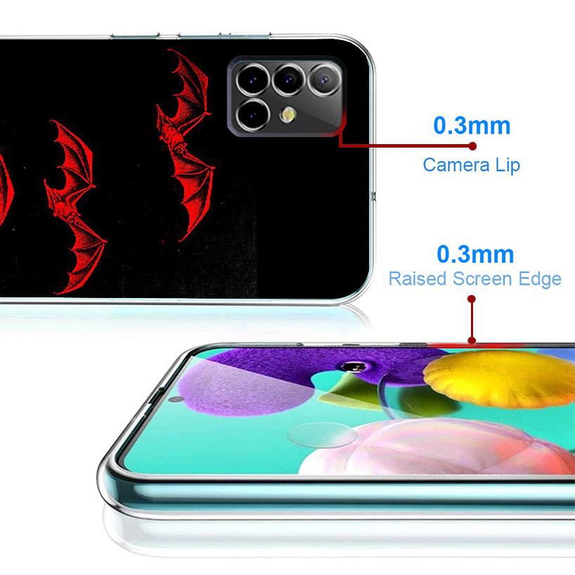 Готический вампир Алый Арт Чехол для телефона для Samsung Galaxy A17 A37 A57 A16 A26 A36 A56 A15 A25 A35 A55 A14 A24 A34 A54 A13 A23 A33