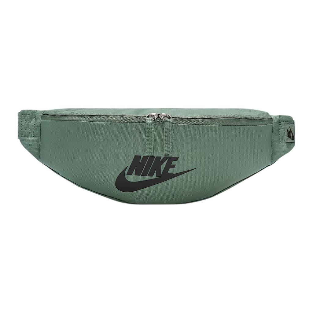 Nike Тканевая поясная сумка унисекс Heritage, цвет Земляной зеленый и черный, DB0490-364