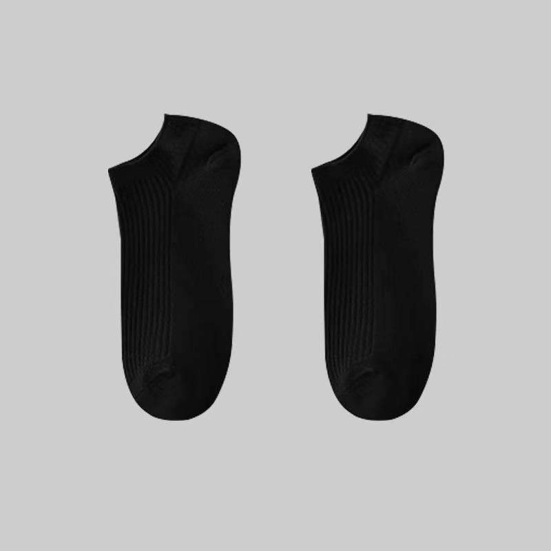 5 Pairs/Pack Ankle Socks Women Cotton Invisible Sweat-absorbing Girls Low Tube Boat Socks