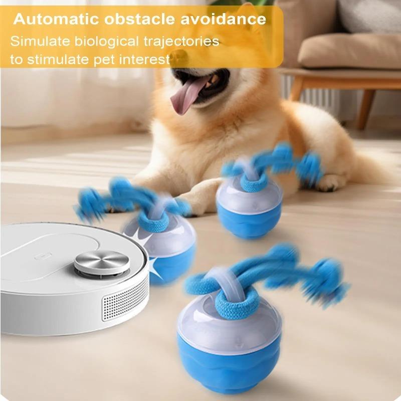 Electric Rolling Dog Ball 3 Mode Dog Toys Automatic Balls Puppy Chewing Supplies Quiet Exercise Accessories For Park Grassland
