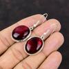 Серьги Red Fire с лабрадоритом. Очень красивые ювелирные изделия из драгоценных камней. Серьги из стерлингового серебра 925 пробы. Ювелирные изделия ручной работы в стиле бохо. Подарок для матери. Дизайнерские серьги.