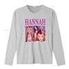 Hannah Montana Miley Cyrus 90s Rap Hip Hop Bootleg Homage T Shirt vintage Washed Versatile Top For Everyday Wear Soft Slightly