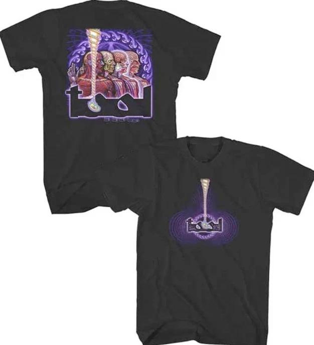 Tool Band Dissection T-Shirt Progressive Metal Psychedelic Art Black Tee S-5XL