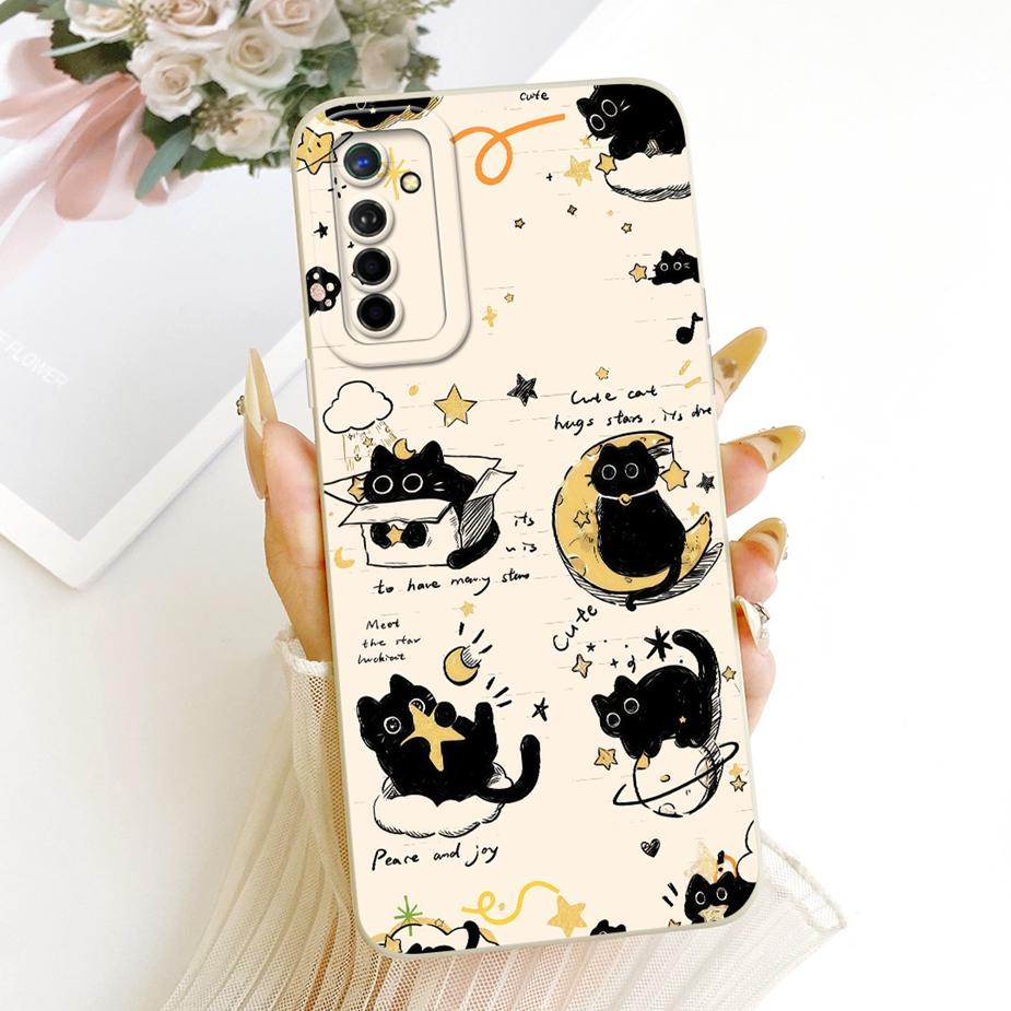For Realme X2 XT Case RealmeX2 Pro Cute Cat Cartoon Cover Soft Silicone Case For Realme X2 Pro RealmeX2 RealmeXT Back Cover Bags