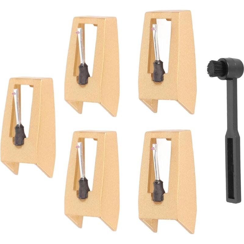 Щетка для чистки иглы проигрывателя с алмазным наконечником, деталь фонографа, замена иглы, пластиковая текстура для проигрывателей