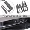 For VW Golf 8 MK8 - Interior Door Window Lift Switch Frame, Button Trim Accessories