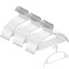 MIGABER Perfect for Drying and and Hangers for Suits and Prevents Clothes from Losing Suitable for Dry and Wet Popular Non-Slip Hangers, 30-Piece Set,