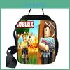 Милая и прочная термосумка Roblox для школы и пикников