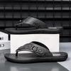 Luxury Slippers Walk Around Home Men's Summer Slippers for Men 2024 Sandals Men's Platform Flip Flops Man Male Shoes Sneakers