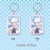 Time Agents Anime Merchandise: Lu Guang Keychain, Laser Ticket, Support Postcard, Bookmark, and Gift Badge Set.