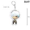 Набор брелок и рюкзак из аниме Гинтама: Кошелек-подвеска Кагура и Саката Гинтоки - Унисекс для студентов