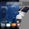 Солнечная камера, беспроводная Wi-Fi 4G, солнечная батарея, наружная охранная камера видеонаблюдения, умная домашняя PIR-камера видеонаблюдения