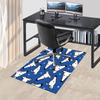 1PC Dog paw Non-Slip Floor Carpet Compatible for Office&Living Room&Bedroom&Dining room - Flat-Weave Machine-L0315