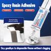 Суперлипкий Прозрачный Эпоксидный Клей AB 50 мл Ремонт Сильный Адгезив Безопасный Быстросохнущий Герметик Для Дерева Металла Керамики Пластика