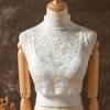 Lace Fake Collar Children's Versatile Lace Stand Up Collar Base Shirt Short Style Small Shirt Half High Collar Inner Layer