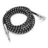 JORINDO 6.35MM Male Head o Guitar Cable Кабель для электрогитарного усилителя 14 дюймов Инструмент