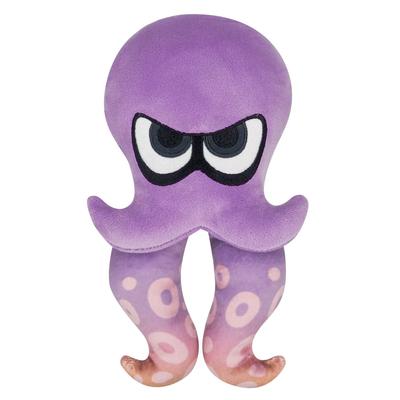 Sanei Boeki Splatoon 3 Коллекция ALL STAR Осьминог (S) Фиолетовая плюшевая игрушка, 10,5 см Ш x 6 см Г x 22 см В, SP35