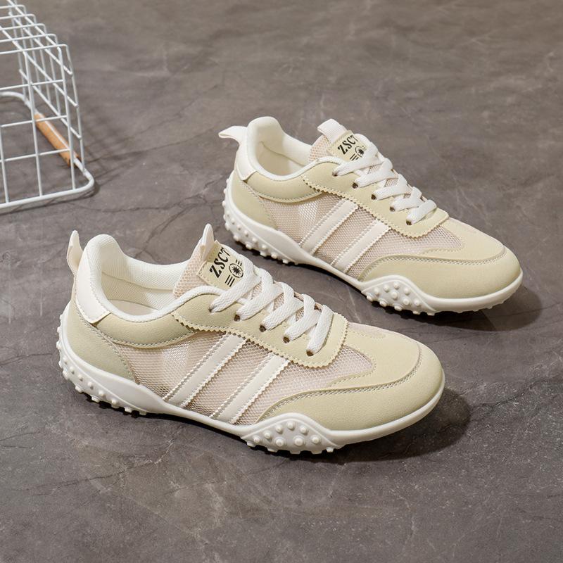 2025 корейские сетчатые прохладные модные легкие роскошные женские спортивные кроссовки для бега - дышащие модные кроссовки