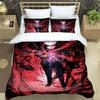 Новый Аниме Jujutsu Kaisen Сатору Годжо Рождественский Подарок Король Близнецы Двойной Детский Комплект Постельного Белья Микрофибра или Полиэстер Пододеяльник Комплект