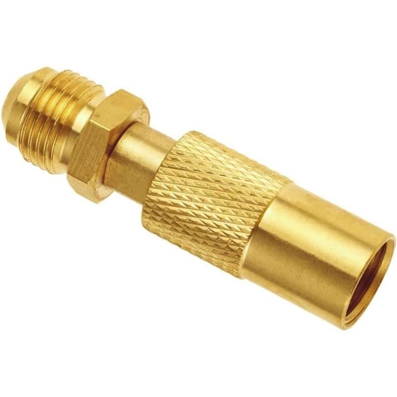 Brass 3/8Inch Male Propanes Adapter For Table Top Outdoor Cooking Equipment