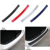 GM Carbon Fiber Door Sill Protector: Rear Anti-Scratch Kick Film & Trunk Pedal Sticker