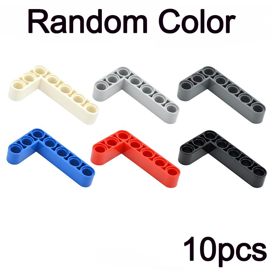 Технические строительные блоки с отверстием, объемные толстые кирпичи, комбинация с шипами, длинная балка, L-образные игрушки, высокотехнологичные детали 87087 3701 3703