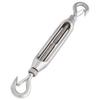 Mizumoto Stainless Steel Frame Turnbuckle with Anti-Separation Stopper (Hook & Hook), 2 Minutes, B1352