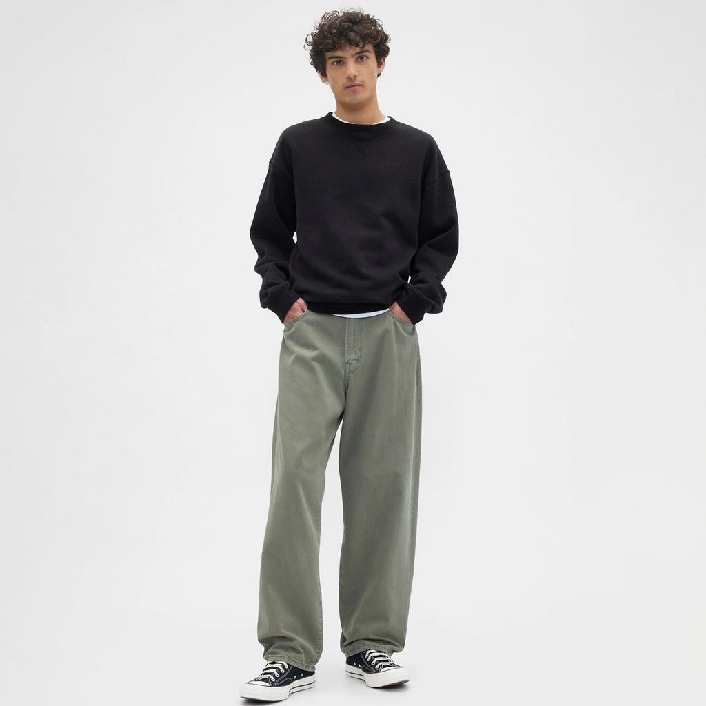 Gap Джинсы Мужские Зеленые Умеренные Другие 793874