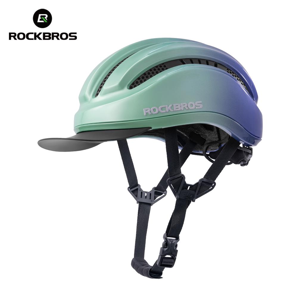 Велошлем ROCKBROS Цельнолитой шлем с магнитными фотохромными очками UV400 Шлем безопасности из пены высокой плотности