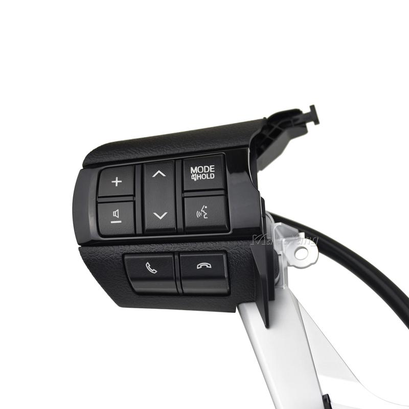 Steering Wheel Volume Sound Button Switch For Toyota Fortuner Hilux Revo Rocco 2015- 84250-0K320 84250-0K320-C1