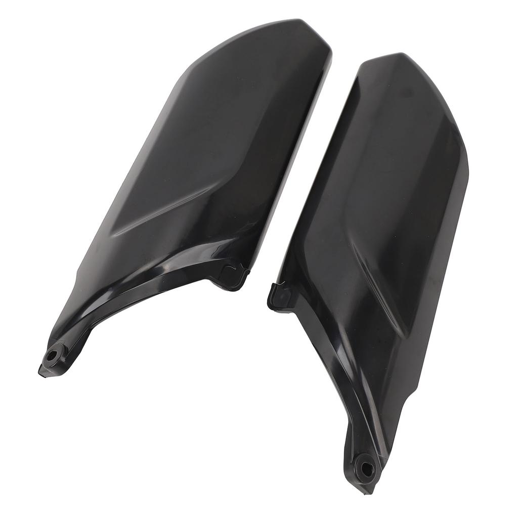 Pair of Front Suspension Fork Shock Cover Guard Protector Reduce Wind Resistance ABS Black for ER6N