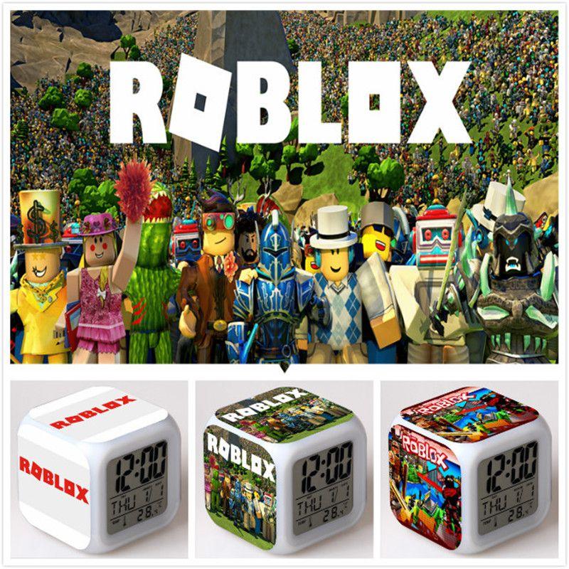 Printing Glowing Alarm Led Color Change Digital Colorful Luminous Clock