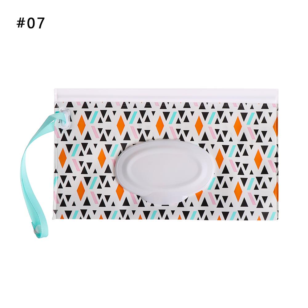 Чехол для влажных салфеток из ЭВА для детей, портативный держатель для салфеток, откидная крышка, многоразовый многоразовый косметический чехол с защелкивающимся ремешком, полезная коробка для салфеток