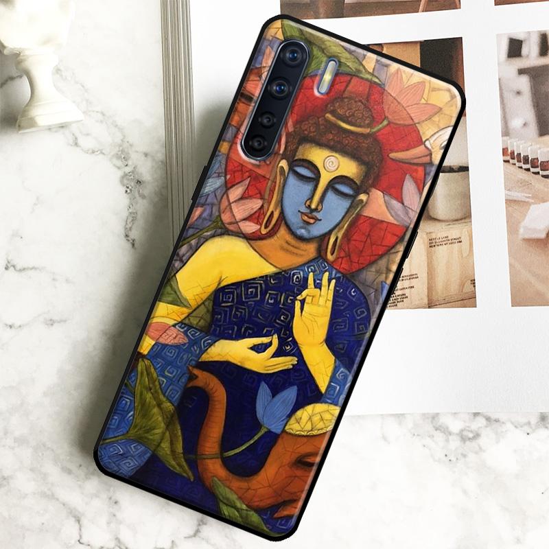 Lord Buddha Case For Oppo A79 A18 A38 A58 A78 A98 A40 A60 A80 A16 A76 A96 A15 A74 A94 A54 A17 A77 Cover