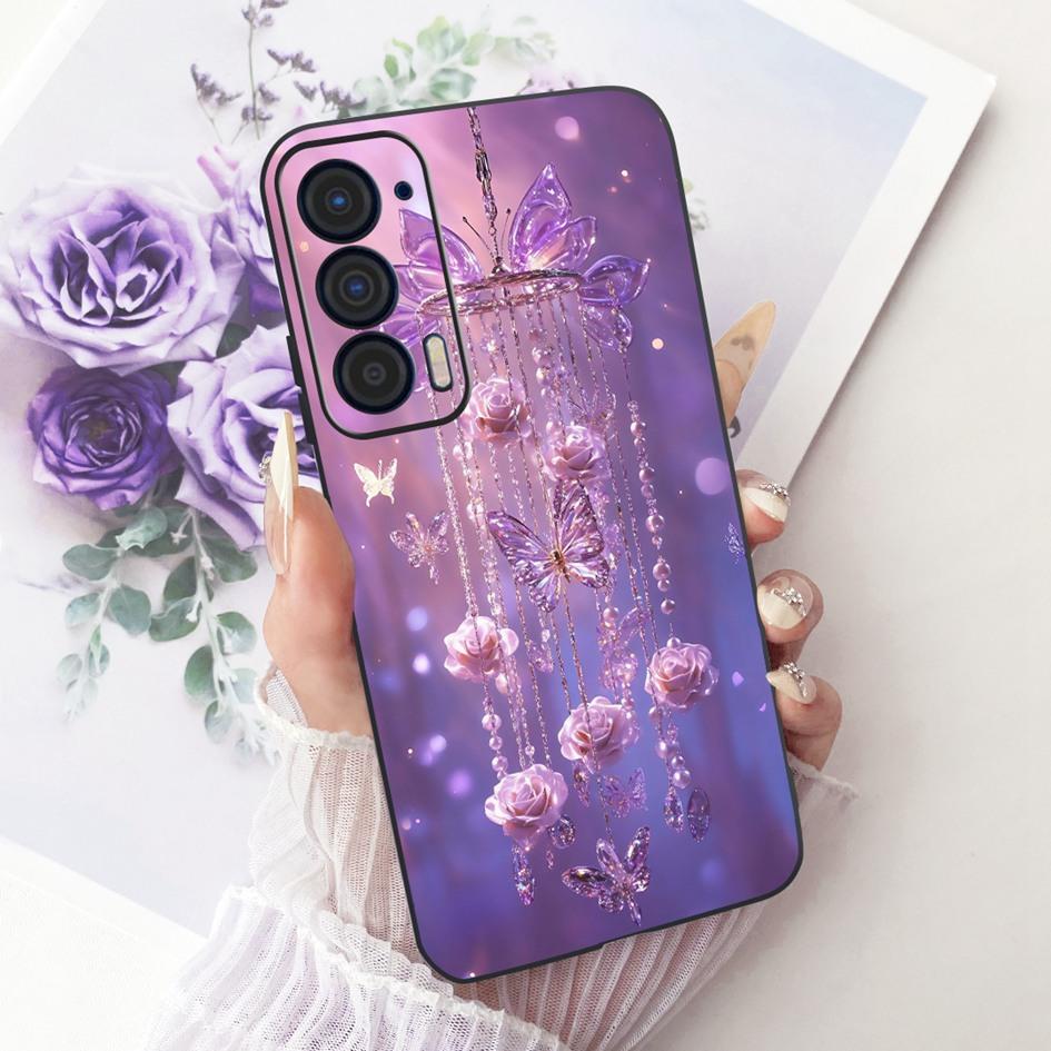 Чехол для Motorola Edge 2021 XT2141-1 Ударопрочный Чехол Крутой Мультяшный Дракон Мягкий Силиконовый Корпус Для Moto Edge 2021 Чехлы для Телефона Capa
