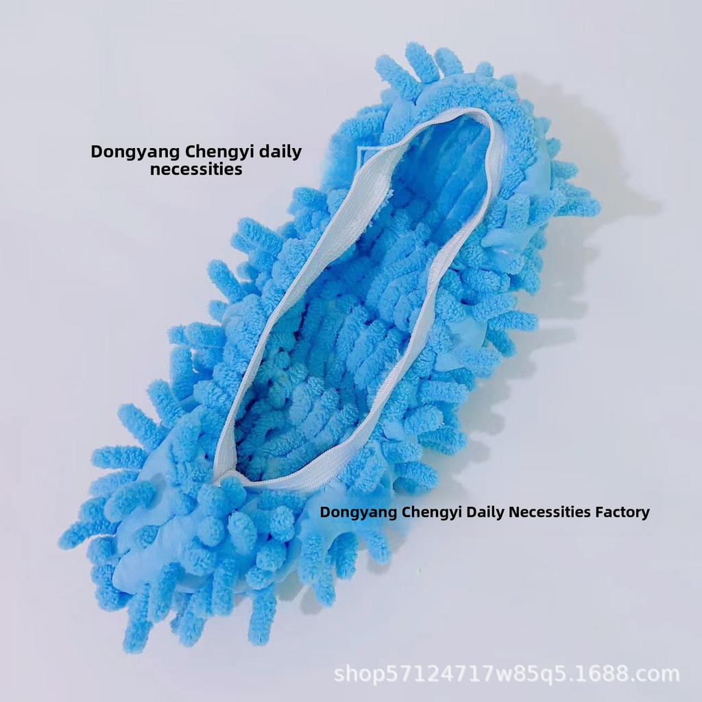 Chenille Shoe Covers Mop Slippers Reusable Washable Cleaning Slippers for Dusting and Floor Cleaning