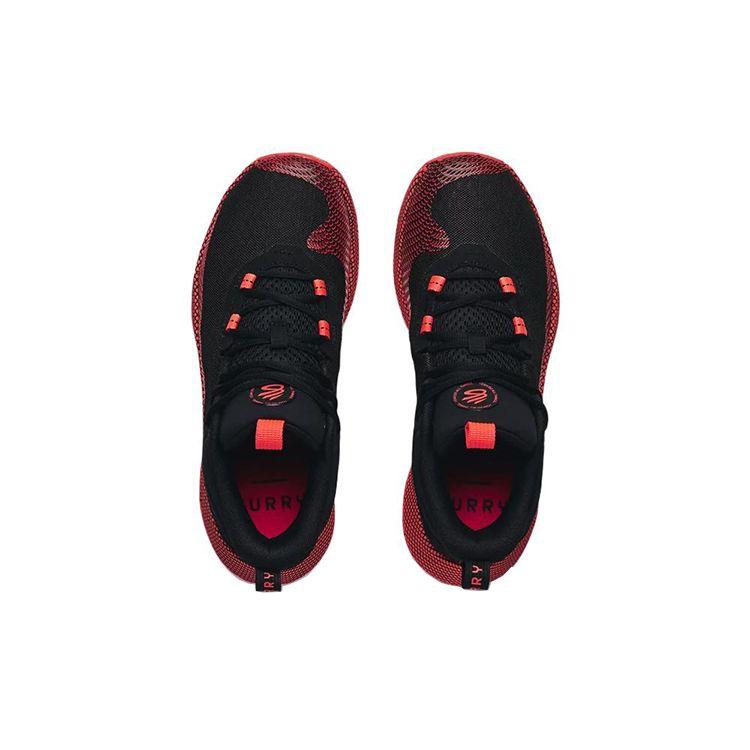Under Armour Мужские баскетбольные кроссовки Curry HOVR Splash Черно-красные 3024719-004