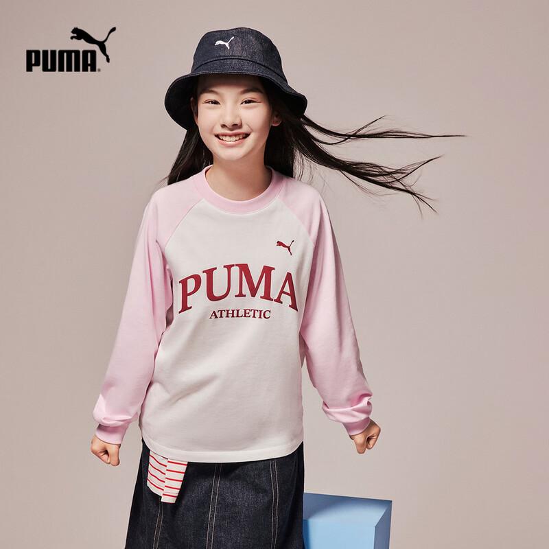 Puma Children's Autumn Long Sleeve Graphic T-Shirt