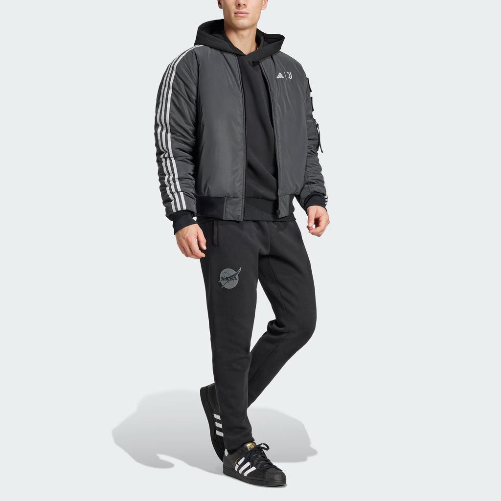 Adidas Parachute Tracksuit Bottoms Black Unisex Streetwear JE3132