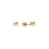 verte [14k gold] Deux.k.28 / mini ball piercing (2 size)