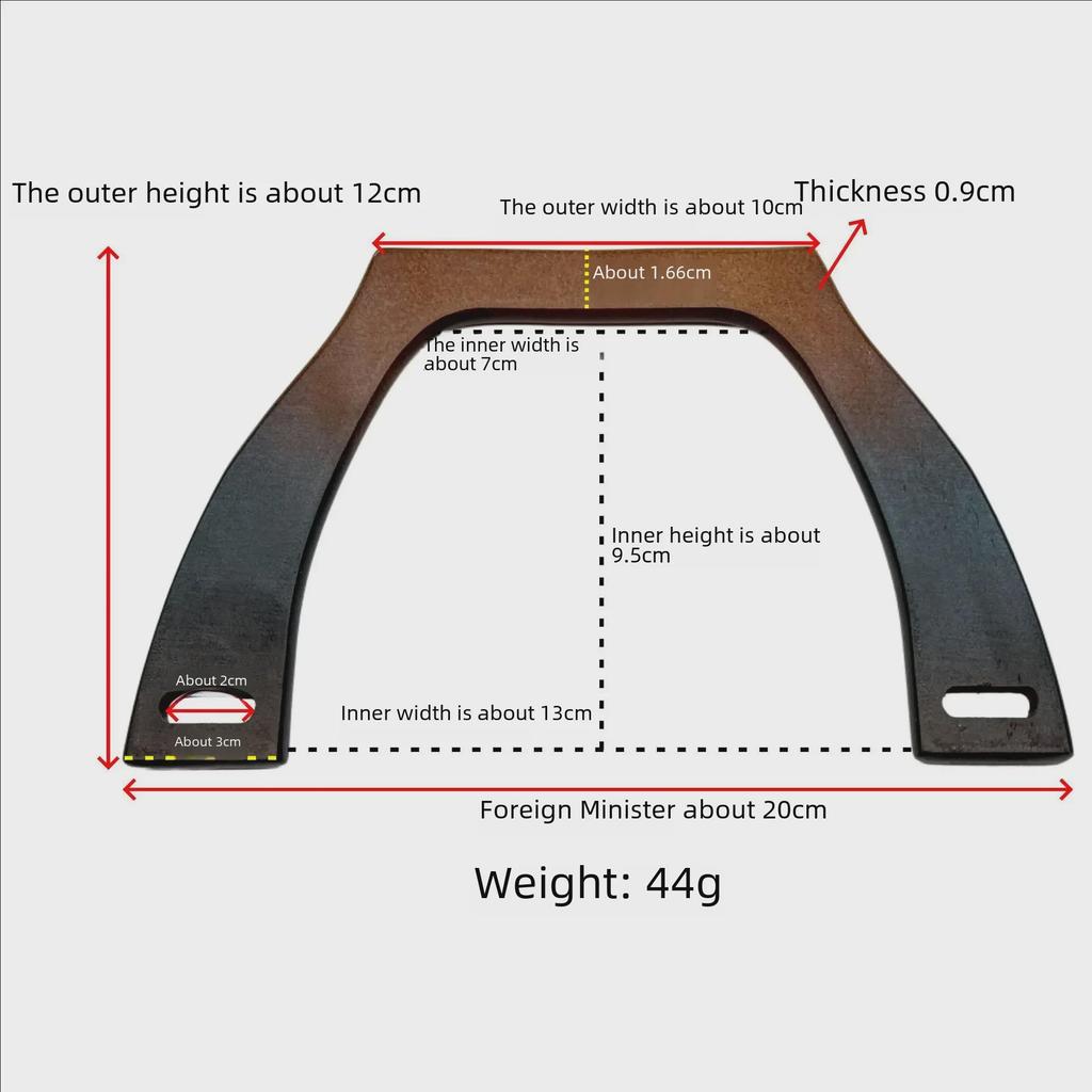 «Подарочная коробка ручной работы из дерева и бамбука с круглой D-образной ручкой»