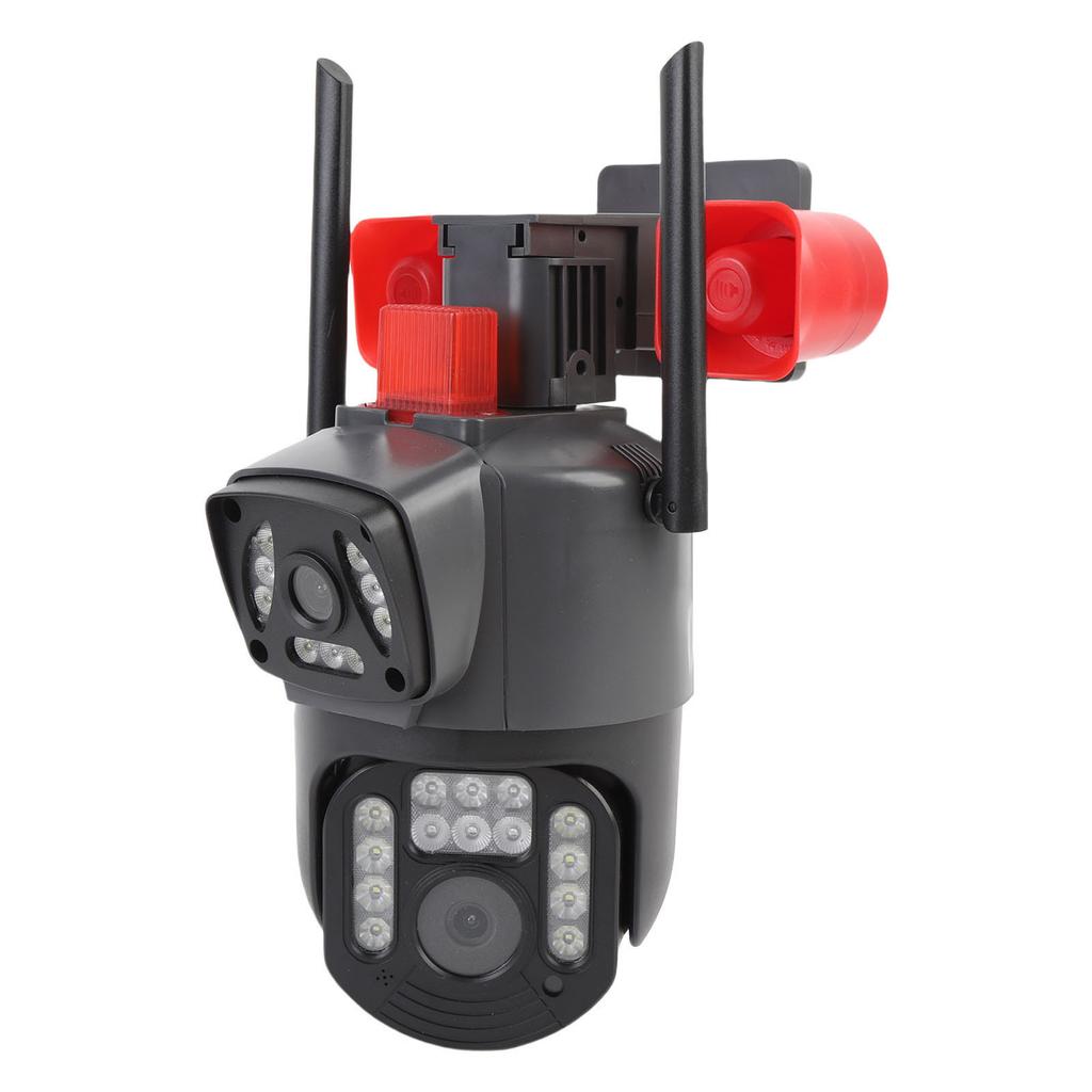 Dual Lens Security Camera WiFi Wireless 1080P HD Motion Detection IP66 Water Proof Security Camera with APP for Home