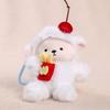 Penguin Sheep Design Plush Doll Keychain Pendant Soft Portable Mini Doll Hanging Ornament Bag