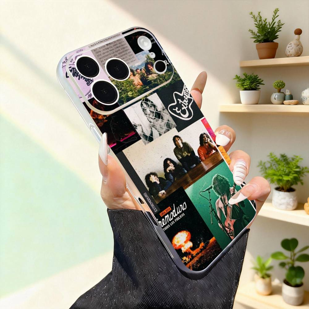 Band E-Extremoduro Canciones For iPhone 17,16,15,14,13,12,11,Pro,Max,Plus,Mini,SE4,E Magnetic For Magsafe Wireless Phone Case