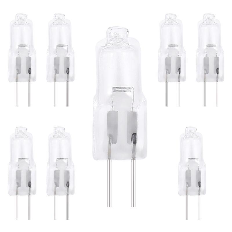 Лампа галогенная A84E-12V 20W, теплый белый свет, цоколь bi-pin, 8 шт.