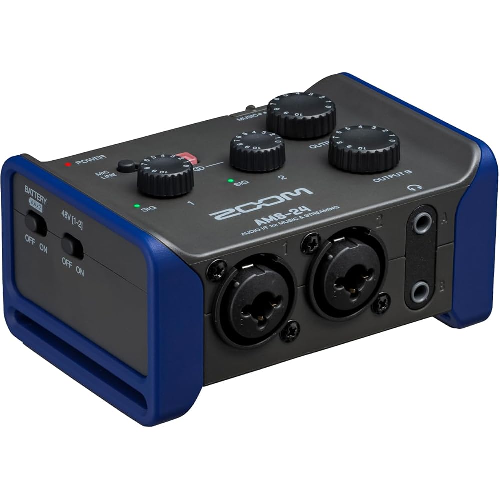 ZOOM Zoom AMS-24 Small Audio Interface 2IN/4 OUT [Switch Distribution Mode with 1 Switch] USB Typ...