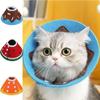 Anti-lick Elizabethan Collars Soft Cat Cones Cute Elizabethan Ring  For Pet After Surgery